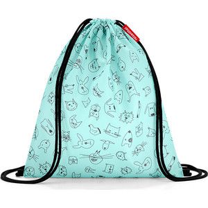 Мешок детский Reisenthel Mysac cats and dogs mint IC4062