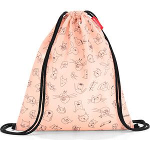 Мешок детский Reisenthel Mysac cats and dogs rose IC3064