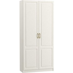 Шкаф для одежды Моби Ливерпуль 08.039 с карнизом белый/ясень ваниль