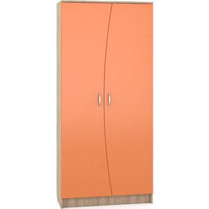 Шкаф Моби Ника 403 бук песочный/оранжевый