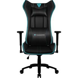 Кресло компьютерное ThunderX3 UC5 black-cyan air с подсветкой 7 цветов