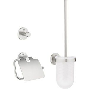 Набор аксессуаров Grohe Essentials 3 предмета, сталь (40407DC1)