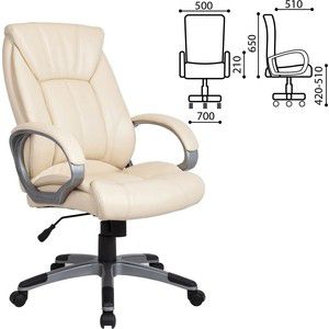 Кресло офисное Brabix Maestro EX-506 экокожа бежевое 531168