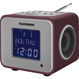 Радиоприемник TELEFUNKEN TF-1575 бордовый