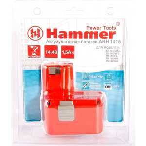 Аккумулятор Hammer AKH1415 14.4В 1.5Ач