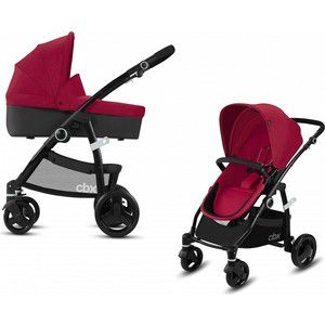 Коляска 2 в 1 CBX by Cybex Leotie Pure Crunchy Red (518001661)