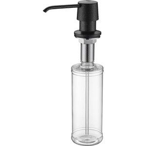 Дозатор для жидкого мыла Paulmark Sauber черный (D001-308)