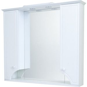 Зеркало-шкаф Акватон Элен 95 белый с подсветкой (1A218602EN010)