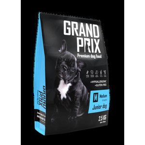 Сухой корм Grand Prix Medium Junior Dog Hypoallergenic Gluten Free гипоаллергенный, без глютена с курицей для щенков средних пород 2,5кг