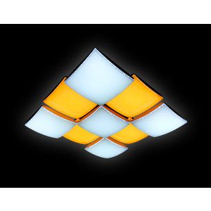 Управляемый светодиодный светильник Ambrella light FP2329 WH 288W D720*720