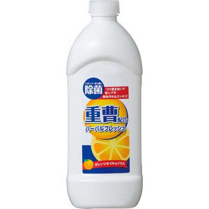 Средство для мытья посуды и фруктов MITSUEI с апельсиновым маслом, концентрат 400 мл