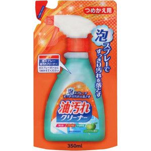 Жироудалитель Nihon Detergent спрей-пена для кухни, (запаска) 350 мл