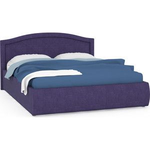 Кровать интерьерная Нижегородмебель Виго подъемный ортопед, ткань савана фиолет (фиолетовый)