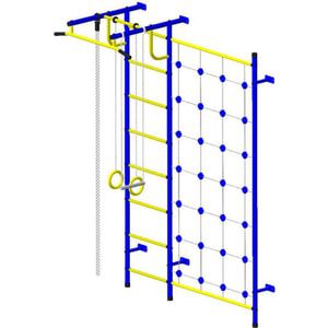 Детский спортивный комплекс Пионер С3С сине/жёлтый