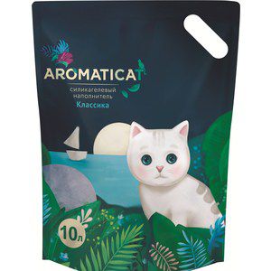 Наполнитель AromatiCat Классика силикагелевый для кошек 10л (АС110)