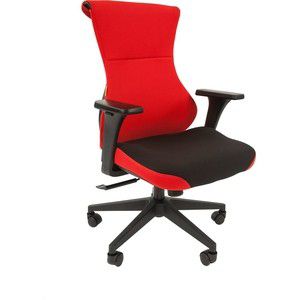 Офисное кресло Chairman Game 10 ткань черный/красный