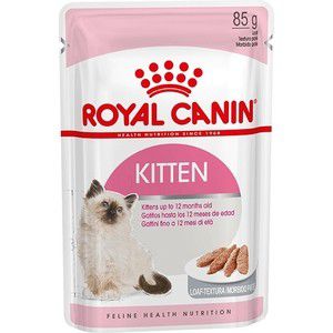 Паучи Royal Canin Kitten Mousse паштет для котят 85г (783601)