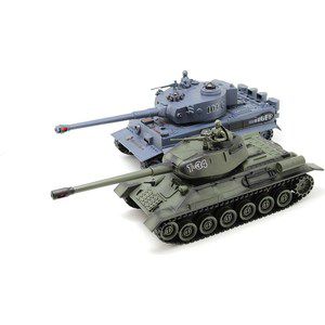 Радиоуправляемый танковый бой MYX T34 Tiger масштаб 1:28 27, 40 МГц