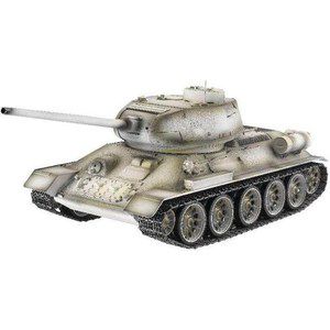 Радиоуправляемый танк Taigen Russia T34-85 Winter Camouflage Edition масштаб 1:16 2.4G
