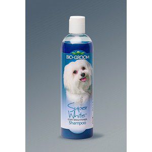 Шампунь BIO-GROOM Super White Shampoo супер белый осветляющий для собак 355мл (21112)