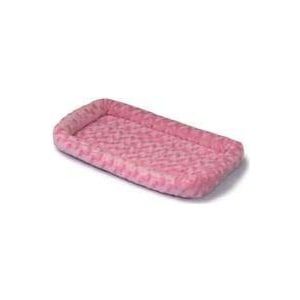 Лежанка Midwest Quiet Time Fashion Pet Bed - Pink 24" плюшевая 61х46 см розовая для кошек и собак