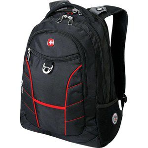 Рюкзак дорожный Wenger RAD черный/красный (1178215)