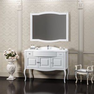 Мебель для ванной Opadiris Лаура 120 белый матовый 9003