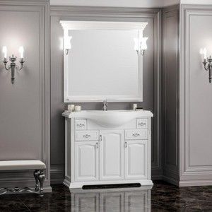 Мебель для ванной Opadiris Риспекто 100 белый матовый 9003