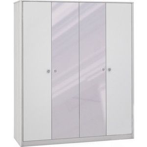 Шкаф 4-х дверный (2+2) с 2 зеркалами Шатура Opera FU3-01.23P 483403
