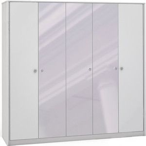 Шкаф 5-х дверный (2+1+2) с 3 зеркалами Шатура Opera FU3-01.23P 483407