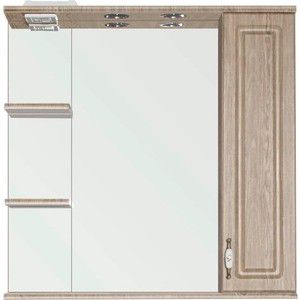 Зеркальный шкаф Style line Олеандр-2 800/С Карпатская ель (2000949232652)