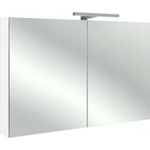 Зеркальный шкаф Jacob Delafon 100x65 см, белый блестящий (EB797RU-G1C)