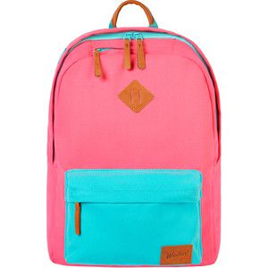 Рюкзак городской Woodsurf United Academy - Summer Breeze 15", розовый, 40х30х13 см, 15 л