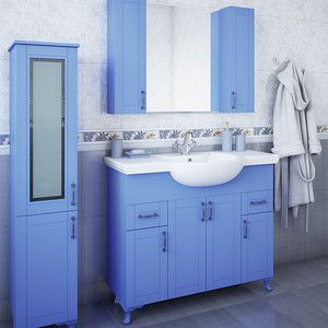 Мебель для ванной Sanflor Глория 105 голубой