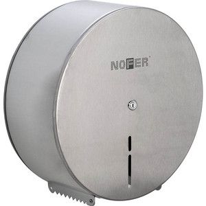 Диспенсер для туалетной бумаги Nofer Industrial 280 мм, хром/матовый (05001.XL.S)