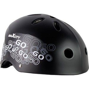 Шлем детский MaxCity ROLLER LOGO MC - PH000094 - Черный (L)