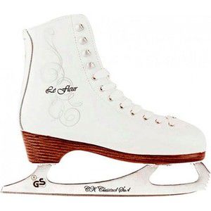 Фигурные коньки CK LE FLEUR leather 50/50 CK - IS000045 - Белый (34)