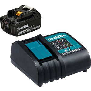 Аккумулятор и зарядное устройство Makita DC18SD-+BL1830B, 18В, 3.0Ач, Li-ion
