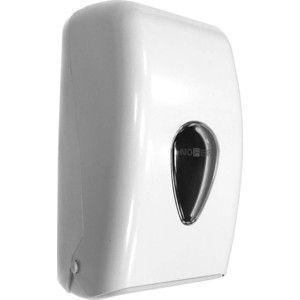 Диспенсер для туалетной бумаги Nofer Bulkpack 140 мм, белый (05118.W)
