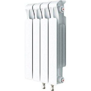 Радиатор отопления RIFAR MONOLIT VENTIL 500 4 секций биметаллический нижнее правое подключение (RM50004 НП50)