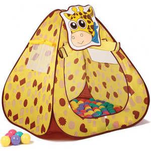 Игровая палатка Ching-Ching Жираф, конус + 100 шаров (CBH-11)