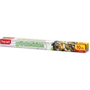 Фольга пищевая Paclan алюминиевая для гриля 100х45 см в коробке