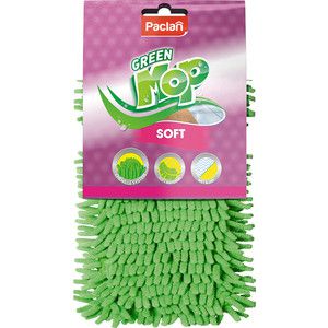 Насадка для швабры Paclan Green Mop Soft, шенилл 1 шт