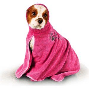 Полотенце-попона Show Tech из микрофибры розовое размер S для собак