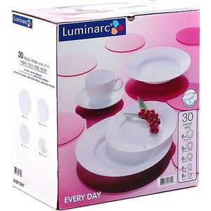Сервиз столовый 30 предметов Luminarc Every Day (G5520)
