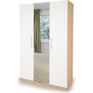 Шкаф комбинированный Гамма Шарм 105х60 дуб сонома+белый