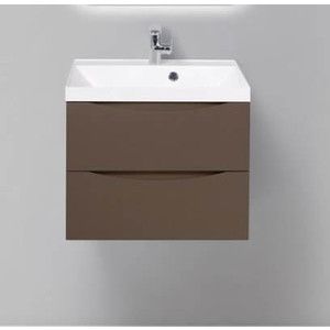 Тумба с раковиной BelBagno Marino 60 cioccolato opaco (MARINO-600-2C-SO-CTO-P, BB600/450-LV-MR-AST)