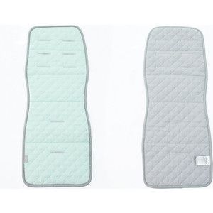 Матрас в коляску Ceba Baby CARO mint/grey W-814-079-157