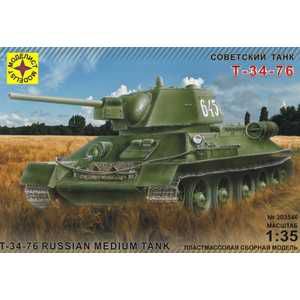Модель для склеивания Моделист танк Т-34-76 1942 г, 1:35 (303546)