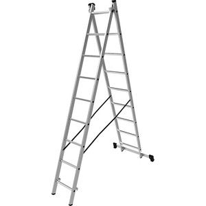 Лестница двухсекционная Олимп 2x9м (1220209A)